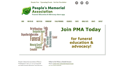 Desktop Screenshot of peoplesmemorial.org
